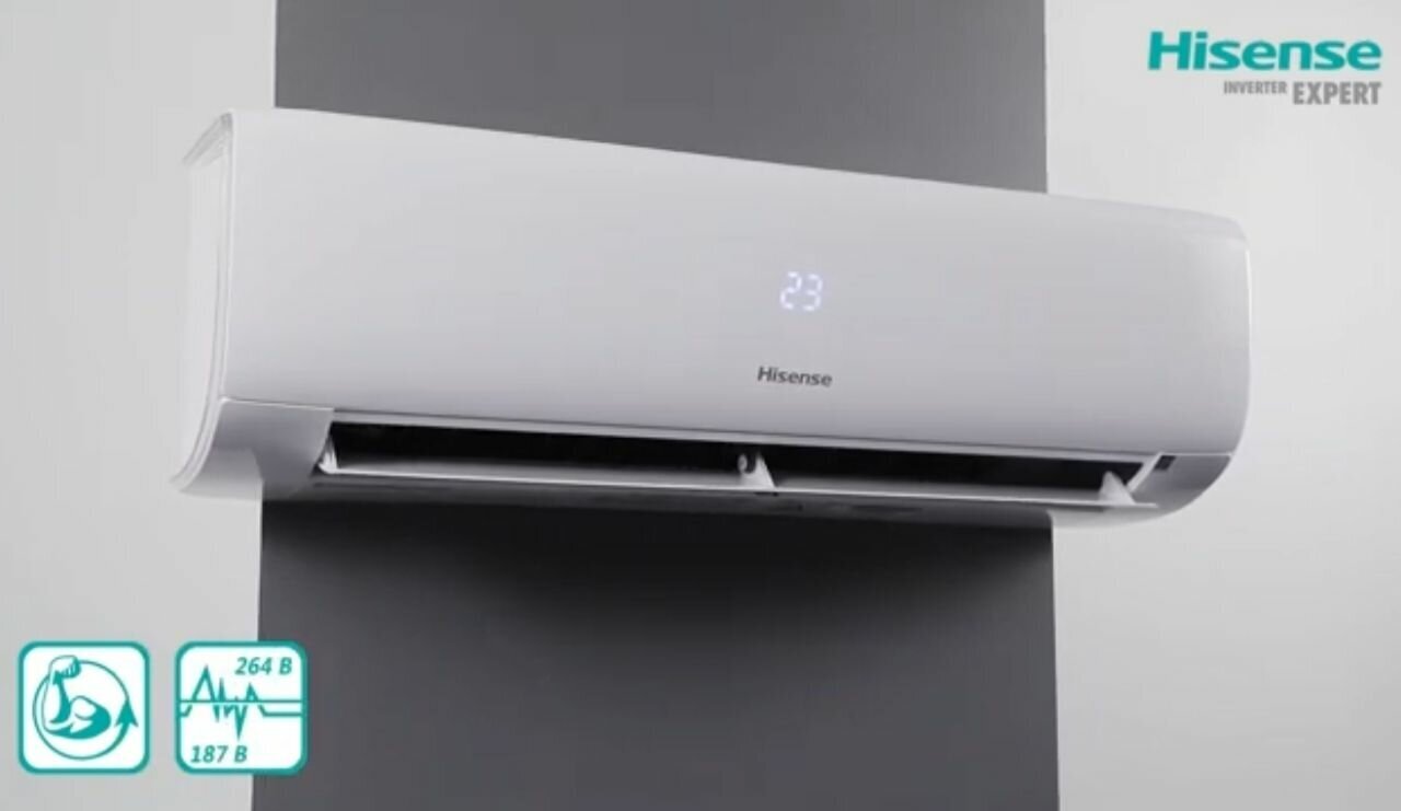 Инверторный кондиционер Hisense AS-10UR4RYRKB02 серии ZOOM DC Inverter - фотография № 13