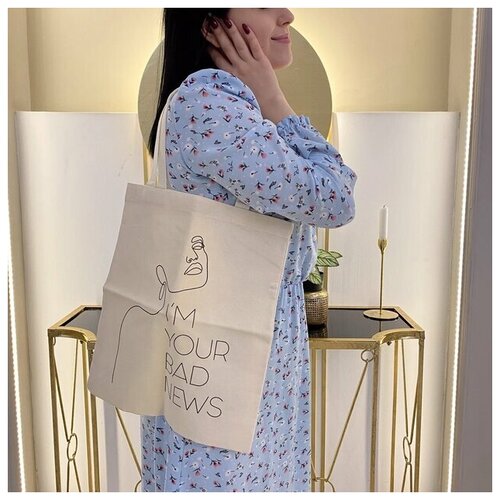 Сумка шоппер DEJAVU, бежевый