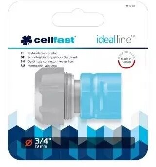 Коннектор диаметр 3/4" IDEAL Cellfast 50-635 - фотография № 4