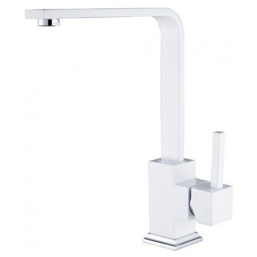 KORDI White Calcium KD 4405A - D19 White Смеситель для кухни, белый