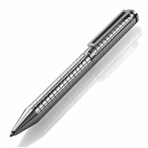 Шариковая ручка Colibri OF LONDON Gruve Stainless Steel Black Steel (CB GRB 105900-E)