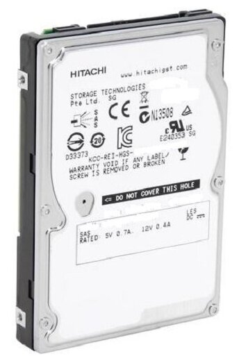 HUC109060CSS600 Hitachi Жесткий диск HITACHI 0B26013 600GB 10K SAS 6G 2.5 [HUC109060CSS600]