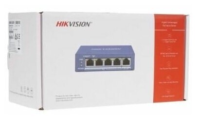Hikvision DS-3E0505P-E/M Неуправляемый PoE-коммутатор (свитч)