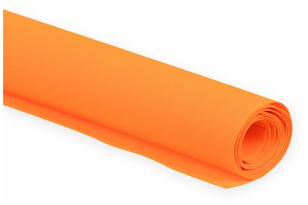 "Fiorico" EVA Пластичная замша 1 мм 60 x 70 см ± 3 см 06 Оранжевый