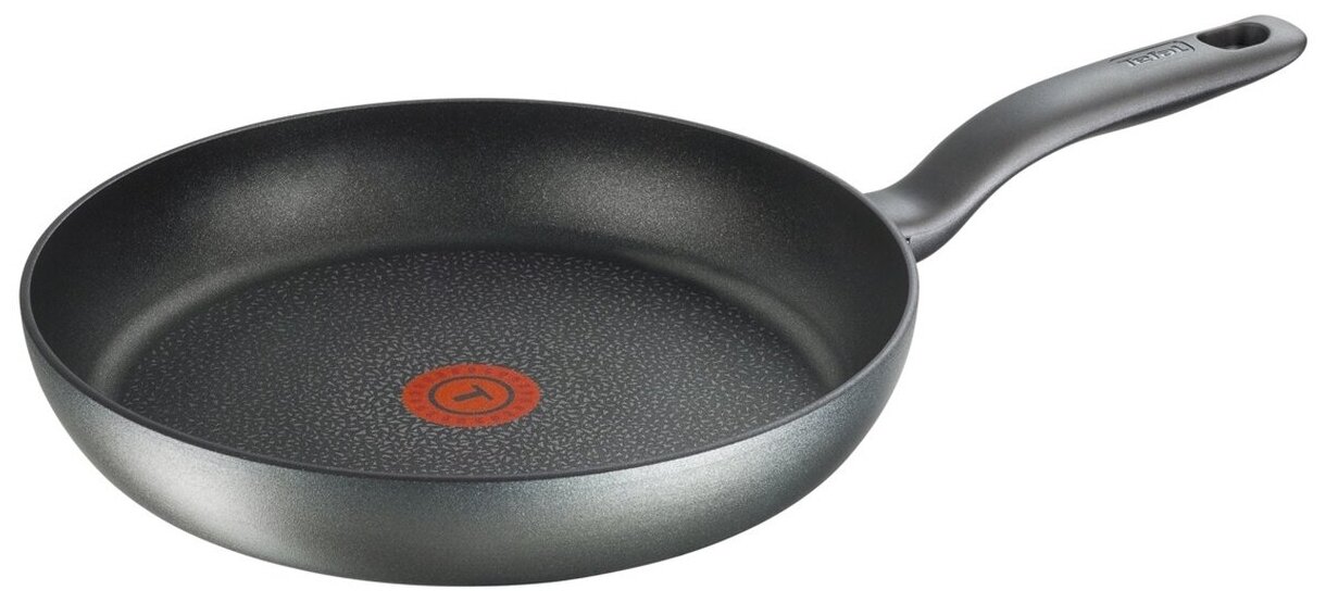 Сковорода Tefal Hard Titanium+ C6920402 круглая 24см ручка несъемная (без крышки) черный (2100096666)