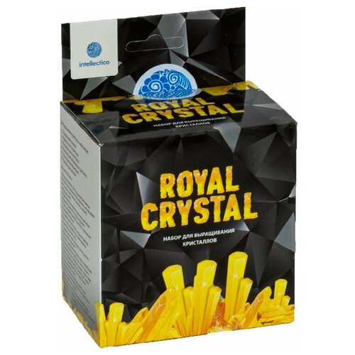 Набор для опытов Intellectico Royal Crystal выращивание кристаллов набор для опытов royal crystal голубой