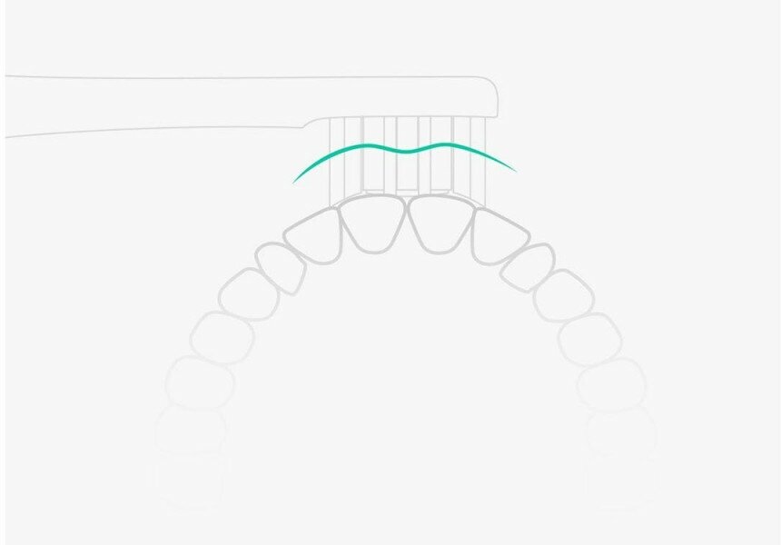Сменные насадки для электрической зубной щетки Xiaomi Soocare X3 White 2 шт (BH01 W) - фото №20