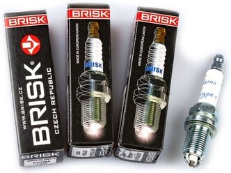 Свеча зажигания (4 ШТ (Производитель: Brisk DR17LDC-1)