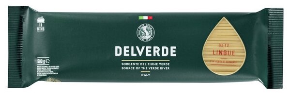 Delverde Industrie Alimentari Spa Макароны № 12 Lingue, 500 г - фотография № 2