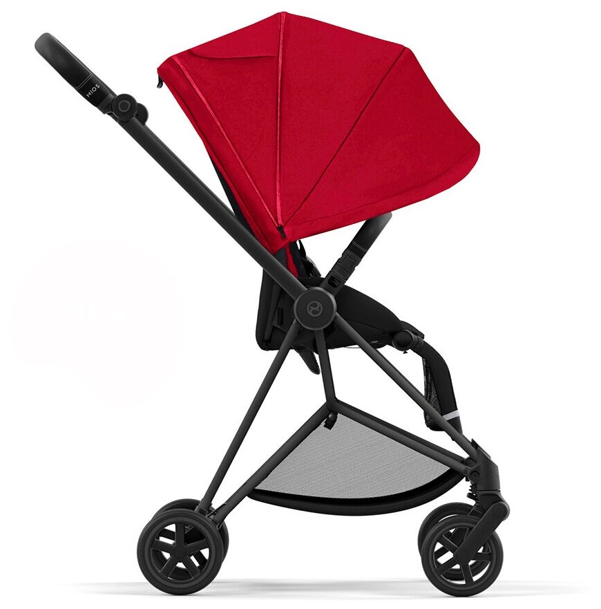 Cybex Mios Прогулочная коляска, шасси Matt Black/True Red