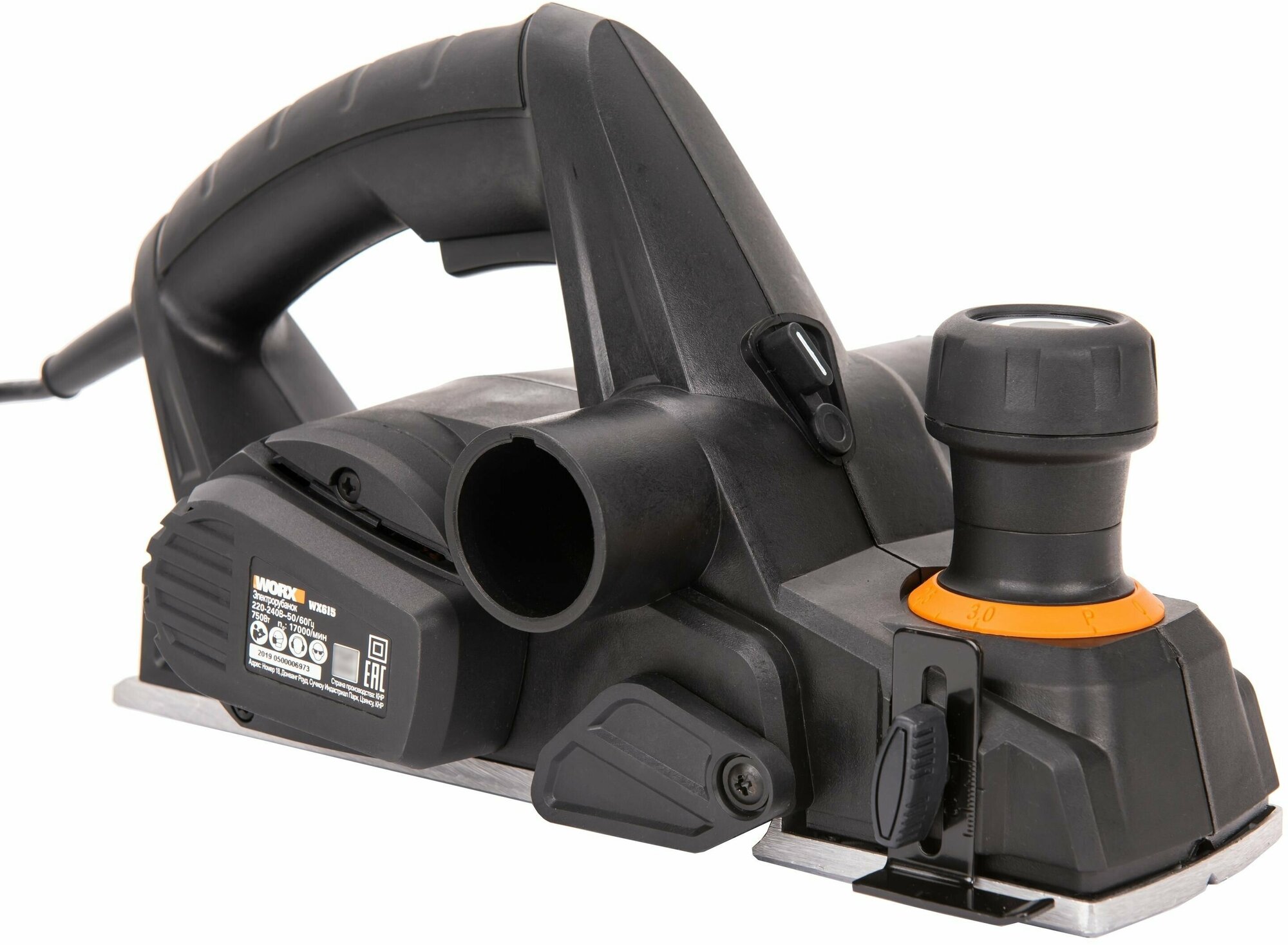 Изображение Электрорубанок Worx WX615, 750 Вт, 82 мм