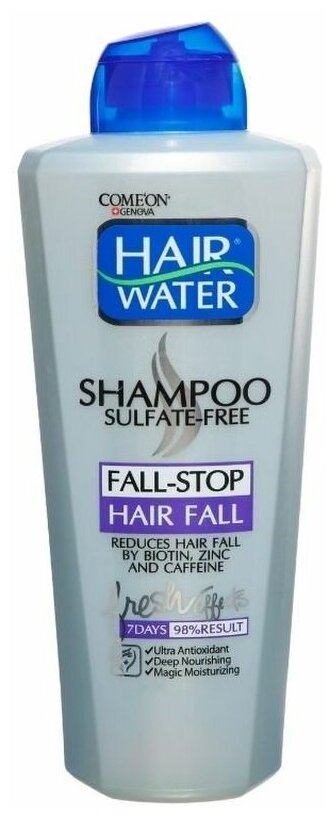Шампунь против выпадения волос, COMEON Hair Water , 400 мл