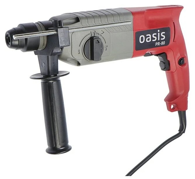 Перфоратор эл. Oasis PR-80 /800 Вт, сила удара 2,8 Дж, обороты холостого хода- 0-870/0-4580 об/мин/