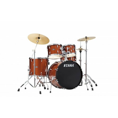 Tama ST52H6-SCP Stagestar ударная установка из 5-ти барабанов со стойками (тарелки в комплект не входят), цвет искрящийся оранжевый