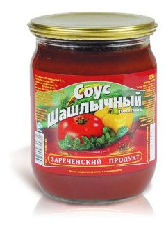 Соус томатный "Зареченский продукт" Шашлычный 550 гр