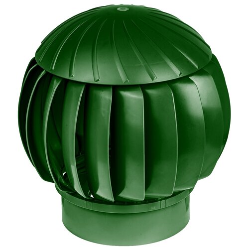 Ротационный дефлектор (Турбодефлектор) 160 Зеленый пластиковый