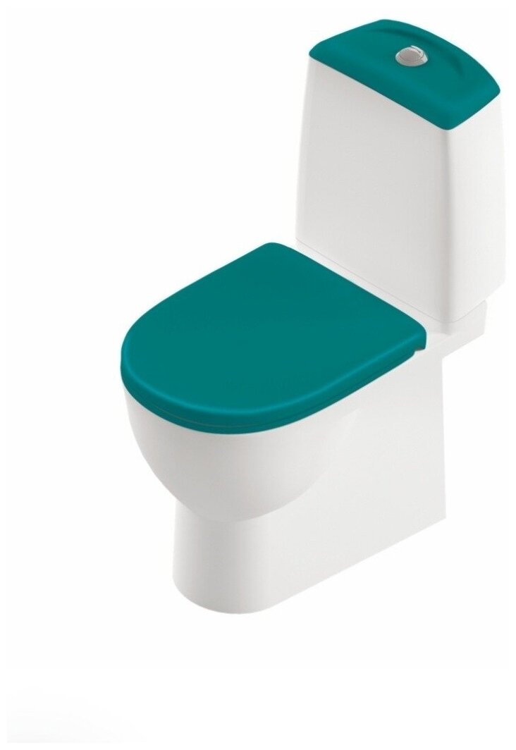 Унитаз-компакт Sanita Luxe BEST COLOR SEA DM BSTSLCC08120522