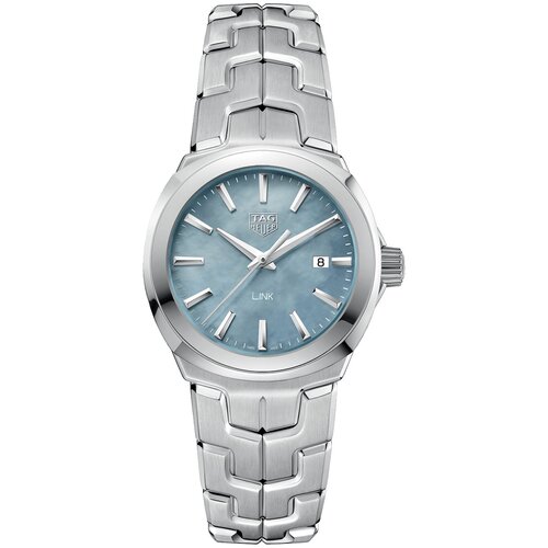 Наручные часы TAG Heuer Link WBC1311.BA0600, серебряный, голубой наручные часы tag heuer link серебряный