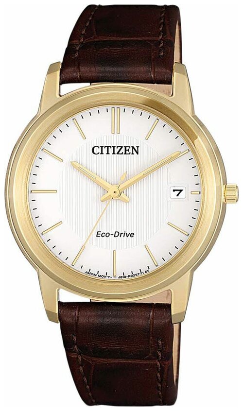 Наручные часы CITIZEN FE6012-11A, коричневый