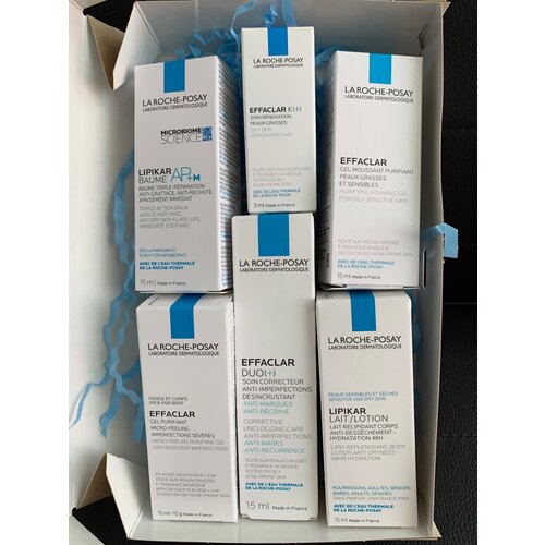 Подарочный набор La Roche-Posay Effaclar / Lipikar для проблемной кожи