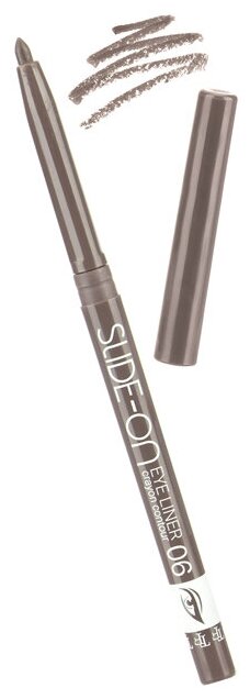 TF Cosmetics Карандаш для глаз Slide-on Eye Liner, оттенок 06 серо-коричневый