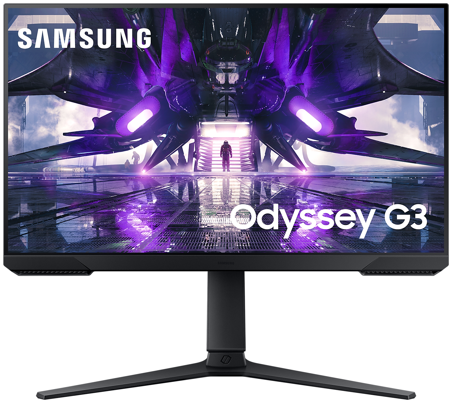 Монитор игровой Samsung Odyssey G3 S24AG302NI 24" черный [ls24ag302nixci]