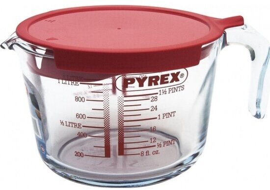 Мерный кувшин с крышкой Pyrex 1л