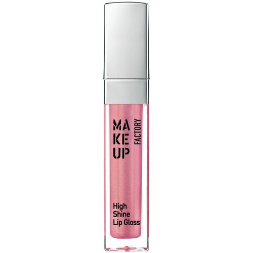 Make up Factory Блеск для губ с эффектом влажных губ High Shine Lip Gloss, 45 Iridescent Rose блеск для губ с эффектом влажных губ make up factory high shine lip gloss 6 5 мл