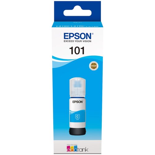 T03V24 Контейнер с голубыми чернилами EPSON 101 EcoTank