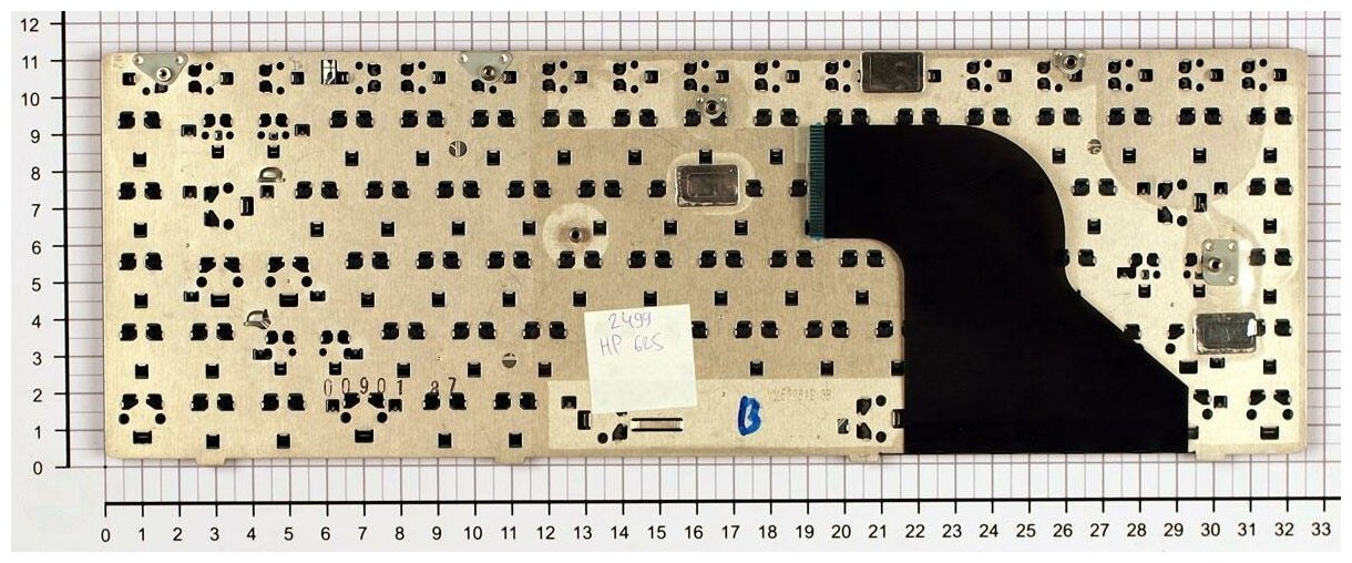 Клавиатура для ноутбука HP Compaq 621 русская черная