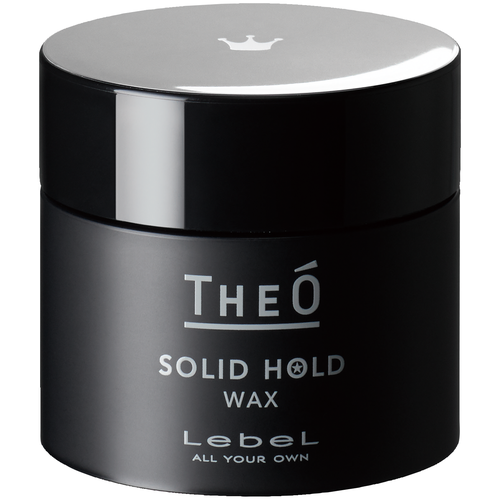 Lebel cosmetics theo wax solid hold, Воск для укладки волос сильной фиксации 60 гр