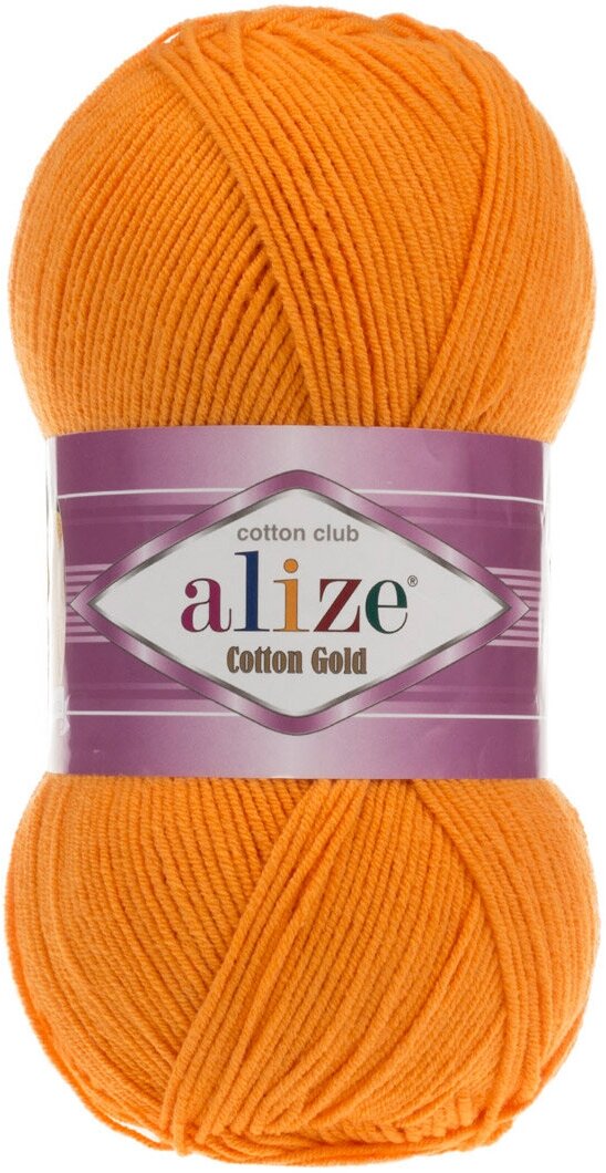 Пряжа Alize Cotton gold тыква (83), 5 шт