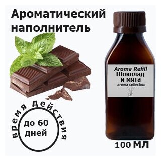 Наполнитель для ароматического диффузора "Шоколад и мята" 100 мл.