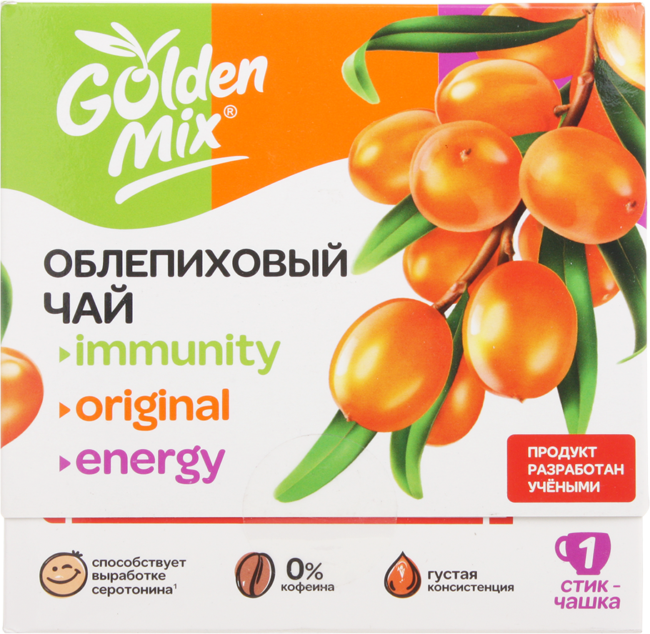 Облепиховый чай Алтайский букет GoldenMix ассорти - фотография № 10