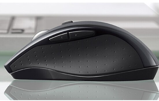 Мышь беспроводная Logitech M705 чёрный серебристый USB 910-001949 - фото №5