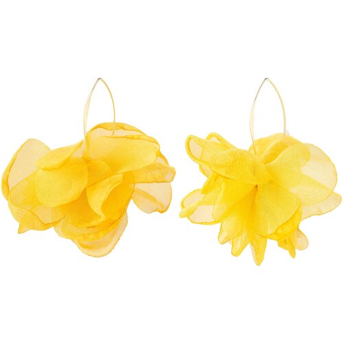 Серьги , желтый