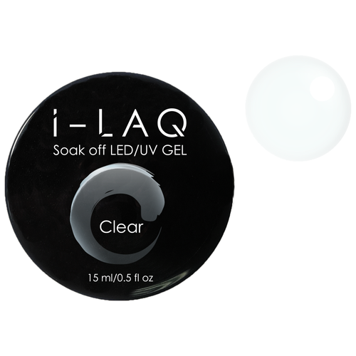 Гель для моделирования ногтей i-laq clear 15 мл.