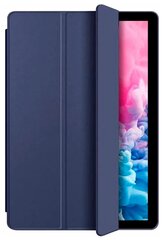 Чехол для планшета Samsung Galaxy Tab A8 10.5" (2021) SM-X200/X205, из мягкого силикона, трансформируется в подставку (темно-синий)