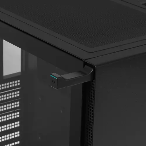 Корпус eATX Deepcool черный, без БП, боковая панель из закаленного стекла, USB Type-C, USB 3.0, audio - фото №7