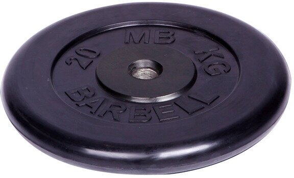 Barbell 20,0 кг (31мм), black