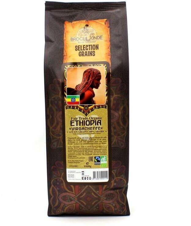 Кофе в зернах Broceliande Ethiopia 1000 гр.
