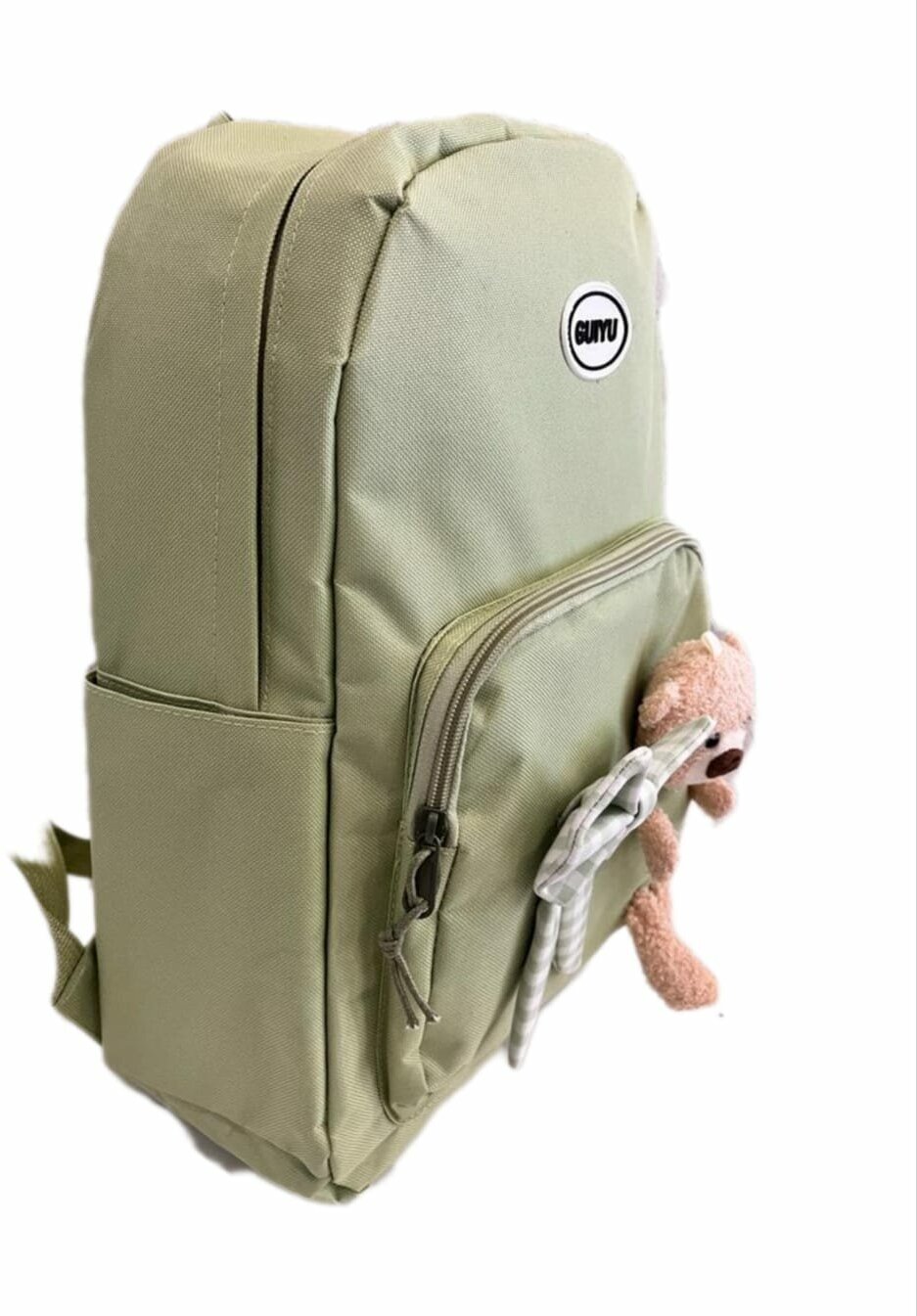 Рюкзак для девочек, школьный, туристический, зеленый 4 в 1, 40х30х18 см