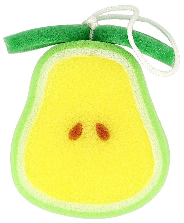 Губка для тела DECO. со шнурком (pear)