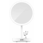 Xiaomi зеркало косметическое настольное Lofree LED Beauty Mirror с подсветкой - изображение