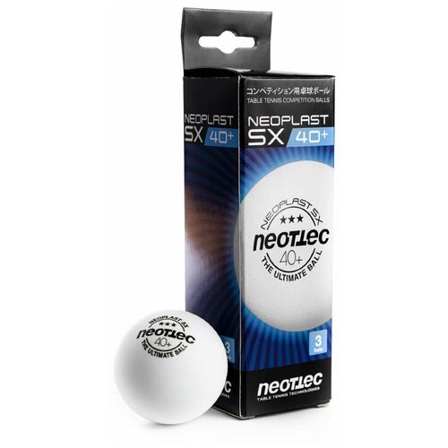 Мячи для настольного тенниса NEOTEC Neoplast 3*** SX 40+