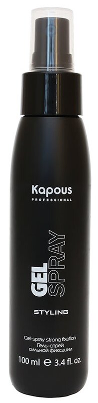 Kapous Professional Гель-спрей для волос сильной фиксации 100 мл (Kapous Professional, ) - фото №3