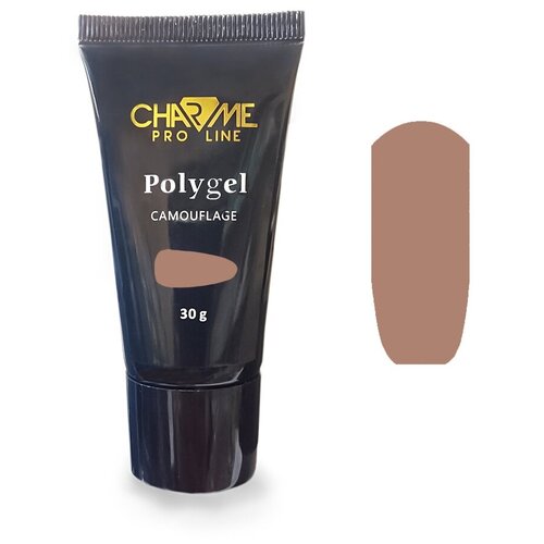 CHARME-PRO акригель Poly Gel камуфлирующий, 30 мл, 007