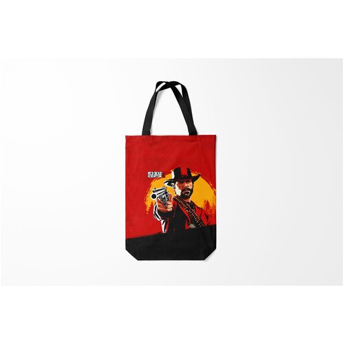 фото Сумка-шоппер / 31х42 см / геймерам / red dead redemption 2 burnettie