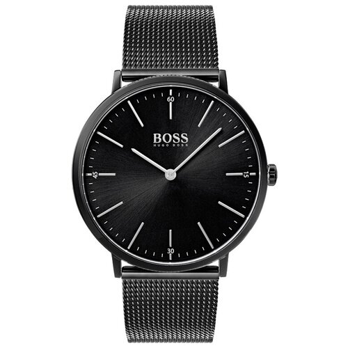 Наручные часы BOSS Horizon, черный наручные часы boss horizon серый мультиколор