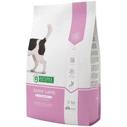 Натур Протекшн 57462 Junior Lamb сух.д/щенков Ягненок 2кг